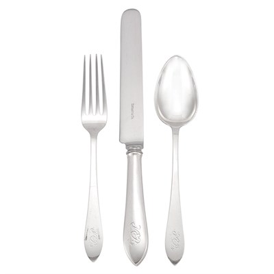 Lot 245 - Tiffany & Co. Sterling Silver Flatware Service...