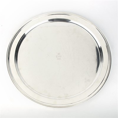 Lot 240 - Tiffany & Co. Makers Sterling Silver Tray...