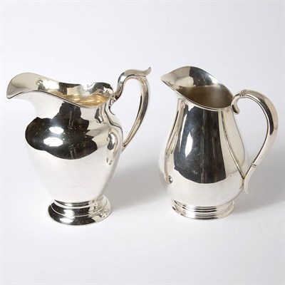 Lot 264 - Gorham Sterling Silver Water Pitcher; Together...