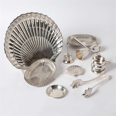 Lot 287 - Group of Sterling Silver Table Articles Total...