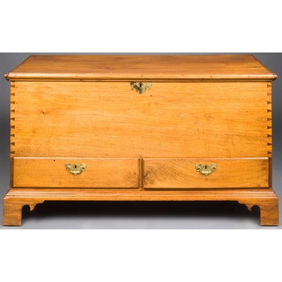 Lot 136 - Chippendale Walnut Blanket Chest Mid Atlantic...