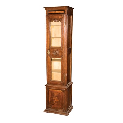 Lot 446 - French Provincial Oak Cabinet Height 62 inches,...