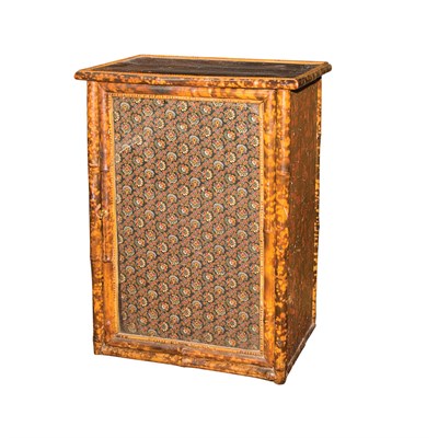 Lot 238 - Regency Style Faux Bamboo Side Cabinet Height...