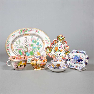 Lot 226 - Group of English Ironstone Table Articles...