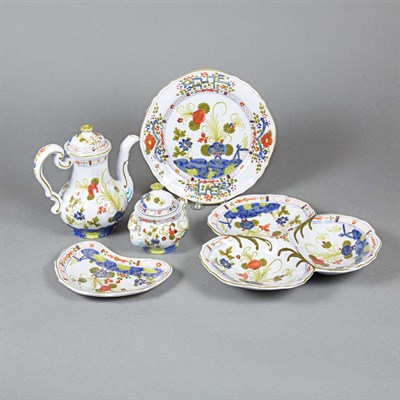 Lot 209 - Italian Faience Dinner Service Approximately...