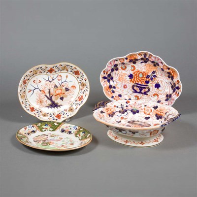 Lot 227 - Group of Ten English Ironstone Table Articles