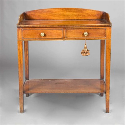 Lot 298 - Georgian Mahogany Washstand Height 32 inches,...