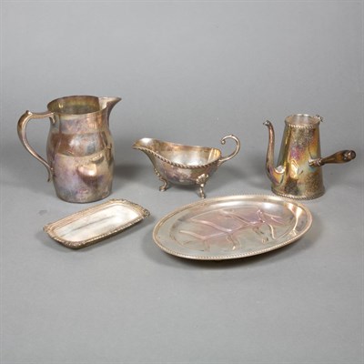 Lot 290 - Group of Silver Plated Table Articles...
