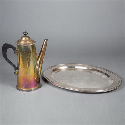 Lot 342 - Group of Silver Plated Table Articles...