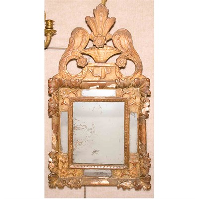 Lot 391 - Italian Style Gilt-Wood Mirror Height 28...