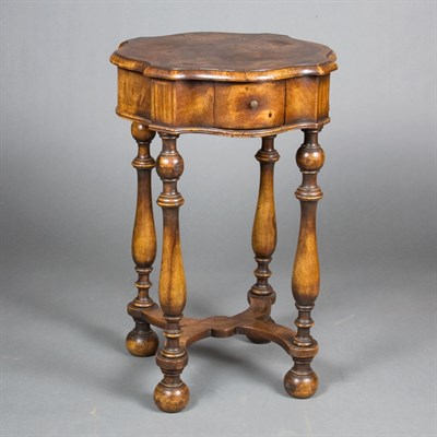Lot 130 - Two French Style Painted Marble Top Occasional...