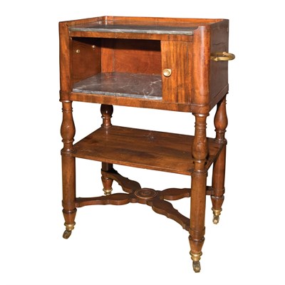 Lot 447 - Restauration Mahogany Side Cupboard Height 29...