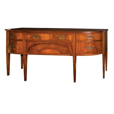 Lot 160 - George III Style Mahogany Sideboard Height 36...