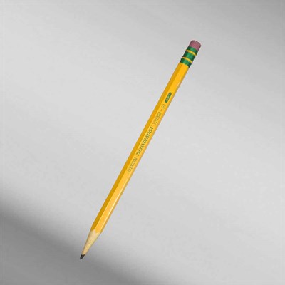 Lot 211 - Six Foot Painted Wood Pencil