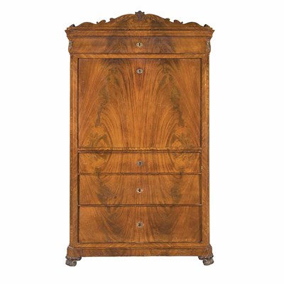 Lot 238 - Victorian Mahogany Secretaire a Abattant The...