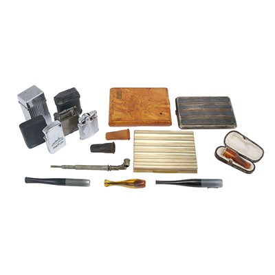Lot 244 - Group of Smoking Accessories Comprising...