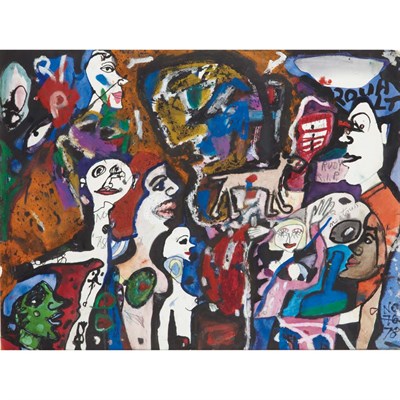 Lot 79 - Norris Embry American, 1921-1981 Figures, 1978...