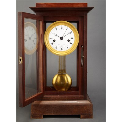 Lot 367 - Louis XVI Mahogany Table Regulateur Late 18th...