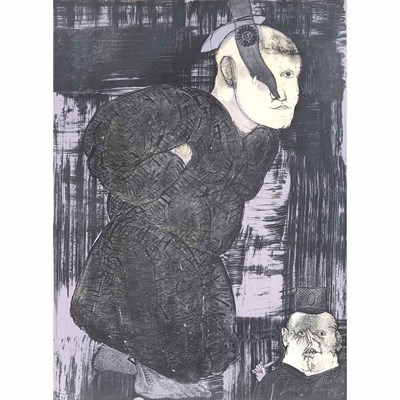 Lot 97 - Jose Luis Cuevas FIGURAL COMPOSITIONS Three...