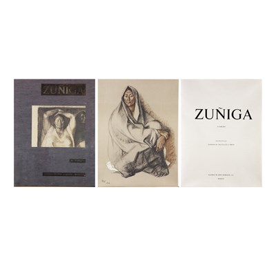 Lot 98 - Francisco Zuniga ZUNIGA, 20 DIBUJOS Complete...