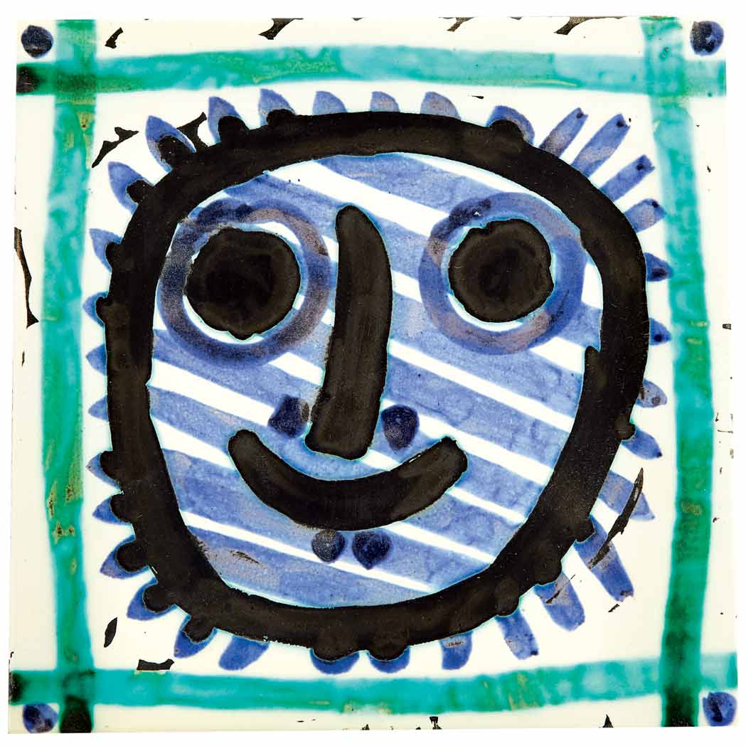 Lot 429 - Pablo Picasso MASK (A.R. 311) Painted and...