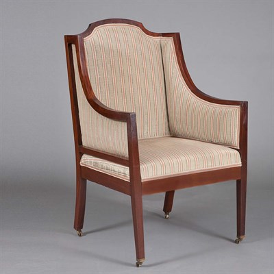 Lot 168 - Federal Mahogany Armchair 19th Century