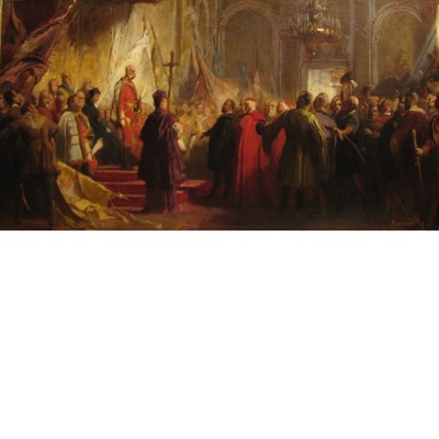 Lot 9 - Attributed to Gyula von (Julius de) Benczur...