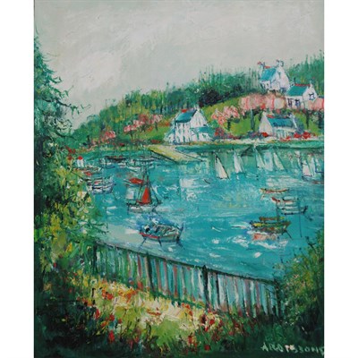 Lot 2 - Yolande Ardissone French, b. 1927 Printemps a...