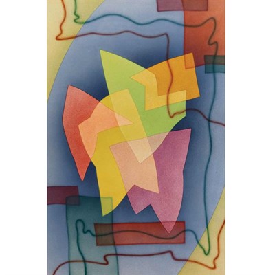 Lot 118 - Raymond Jonson American, 1891-1982 Watercolor...