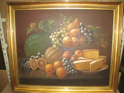 Lot 15 - American School 19th Century Still Life with...