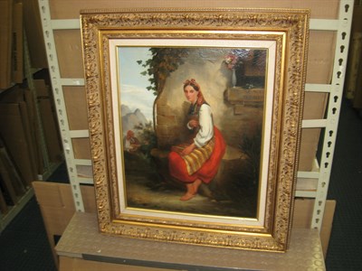 Lot 9 - Manner of Hector Caffieri Woman Seranaded by a...