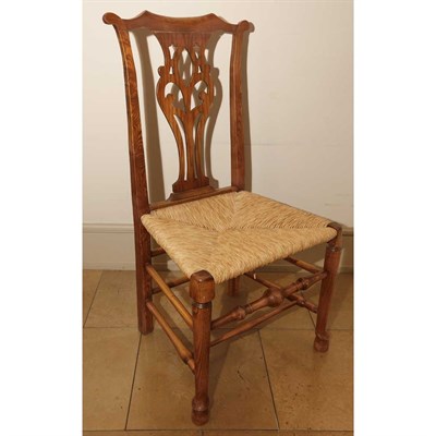 Lot 278 - Set of Eight Provincial Georgian Style Rush...