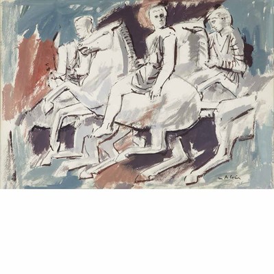 Lot 12 - Max Arthur Cohn American, 1903-1998 (i) Horses,...
