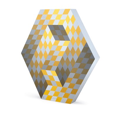 Lot 55 - Victor Vasarely French, 1908-1997 Kezdi, 1975...