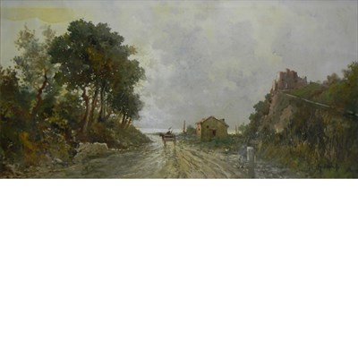 Lot 24 - Guste Lovati French, 20th Century Traveler...