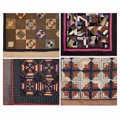 Lot 269 - Group of Crazy Quilts Circa 1880-1900...
