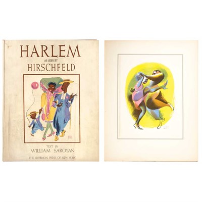 Lot 198 - HIRSCHFELD, AL Harlem as Seen by Hirschfeld....
