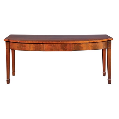 Lot 179 - Continental Mahogany Server Height 31 inches,...