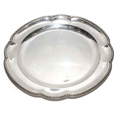 Lot 344 - French Silver Tray Approximately 30 ounces.