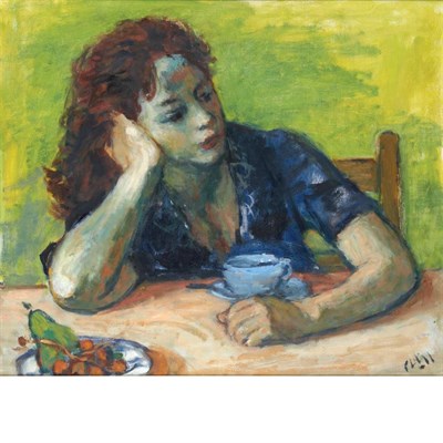 Lot 208 - Robert Philipp American, 1895-1981 Pensive...