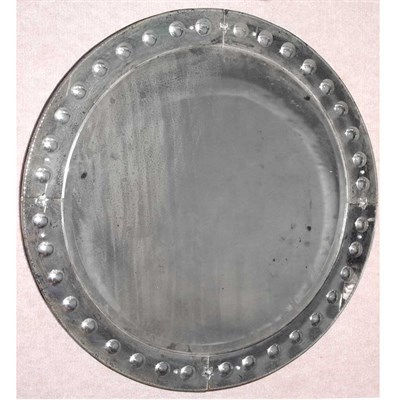 Lot 243 - Mirror Framed Mirror Diameter 40 inches.
