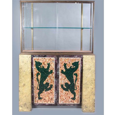 Lot 503 - Showcase Vitrine and Stand