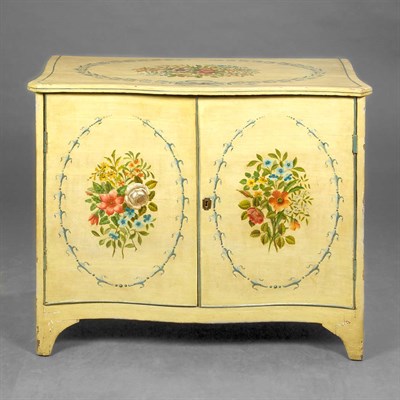 Lot 260 - Provincial Painted Side Cabinet Height 32...