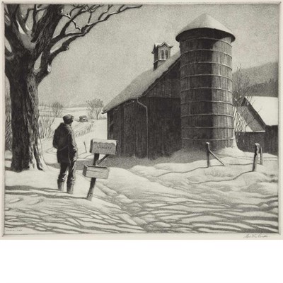 Lot 398 - Martin Lewis R.F.D. (MCC. 106) Drypoint and...