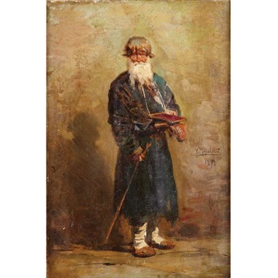 Lot 36 - Vladimir Egorovich Makovsky Russian, 1846-1820...