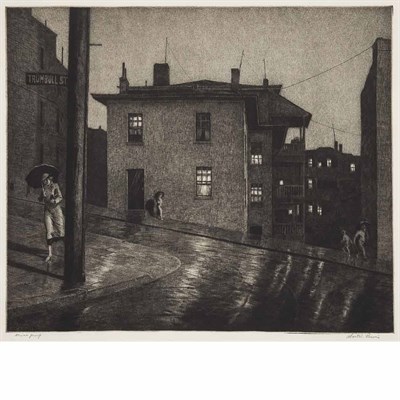 Lot 399 - Martin Lewis TRUMBULL STREET (MCC. 107)...