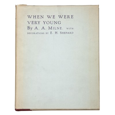 Lot 133 - MILNE, ALAN ALEXANDER When We Were Very Young....