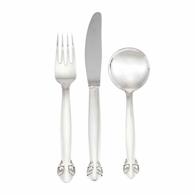 Lot 289 - Georg Jensen Sterling Silver Flatware Service...