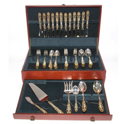 Lot 365 - Towle Sterling Silver Flatware Service...