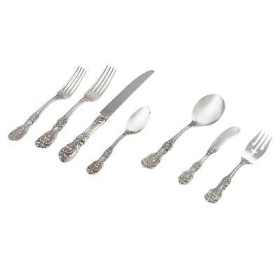 Lot 228 - Reed & Barton Sterling Silver Flatware Service...